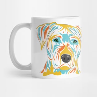 An Artwork For A Cute Dog ( Vector Art Style ) Mug